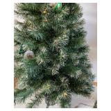 6 Foot Fiber Optic Lighted Christmas Tree w/ Two Smaller Trees