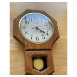 Ingraham Pendulum Wall Mount Clock