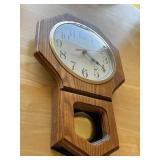 Ingraham Pendulum Wall Mount Clock