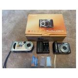 Cannon Powershot A590 in Original Box & Sony Cybershot DSC-P71
