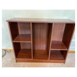 Wooden Storage Shelf w/  2 Adjustable Shelves