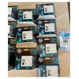 Large Lot of HP Printer Ink