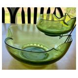 Vintage Accent Modern 3 Piece Chip and Dip Set
