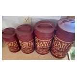 Santa Claus Cookie Company Canisters