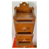Wooden Shelf w/ Drawers