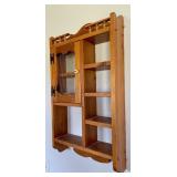 Decorative Wooden Display Shelf
