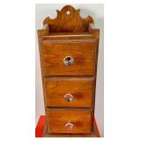 Wooden Shelf w/ Drawers