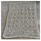 Cream Afghan