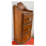 Wooden Shelf w/ Drawers