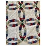 Quilt with Circular Design