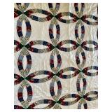 Quilt with Circular Design