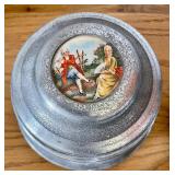 Vintage Powder Puff Music Boxes