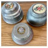 Vintage Powder Puff Music Boxes