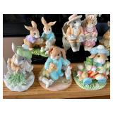 "My Blushing Bunnies" Figurines