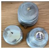 Vintage Powder Puff Music Boxes