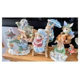 "My Blushing Bunnies" Figurines