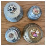 Vintage Powder Puff Music Boxes