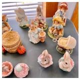 "My Blushing Bunnies" Figurines