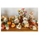 "My Blushing Bunnies" Figurines