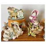 "My Blushing Bunnies" Figurines