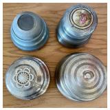 Vintage Powder Puff Music Boxes