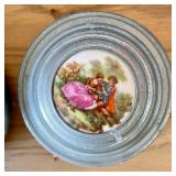 Vintage Powder Puff Music Boxes