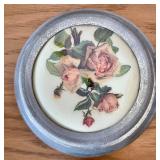 Vintage Powder Puff Music Boxes