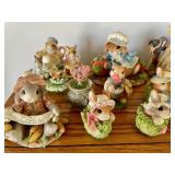 "My Blushing Bunnies" Figurines