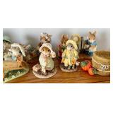 "My Blushing Bunnies" Figurines