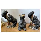 Resin Bear Figures