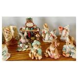 "My Blushing Bunnies" Figurines