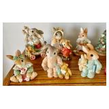 "My Blushing Bunnies" Figurines