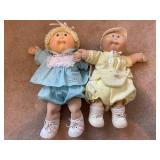2 Vintage Cabbage Patch Dolls