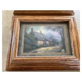 3 Thomas Kinkade Framed Art Pieces
