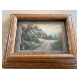 3 Thomas Kinkade Framed Art Pieces