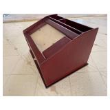 Wooden Jewelry Box With Photo Frame Top