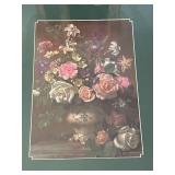 Floral Framed Art Print