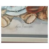 Teddy Bear Framed Print by Ava Freeman