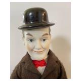 Vintage Laurel & Hardy Dolls w/ Stands