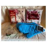 Table Cloths and Oven Mitts