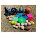Baseballs, Basketballs, Softballs, Frisbees, Baseball Glove & More