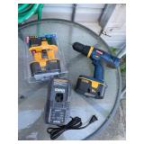 Ryobi Rechargeable Drill With Charger and Two New Batteries