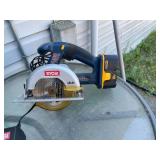 Ryobi 5.5 Inch Rechargeable Circular Saw With Charger