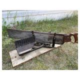 Vintage Miter Box Saw