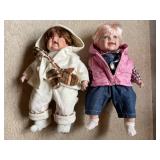 2 Vintage Royal Cathay Collection Dolls