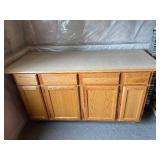 Rolling Wooden Storage Unit