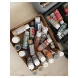 Tool Box Full of New and Used Crafting Paint