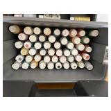 Tool Box Full of New and Used Crafting Paint