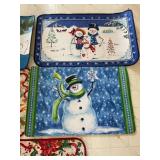 Winter Themed Throw Rugs