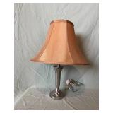 Silver Table Lamp